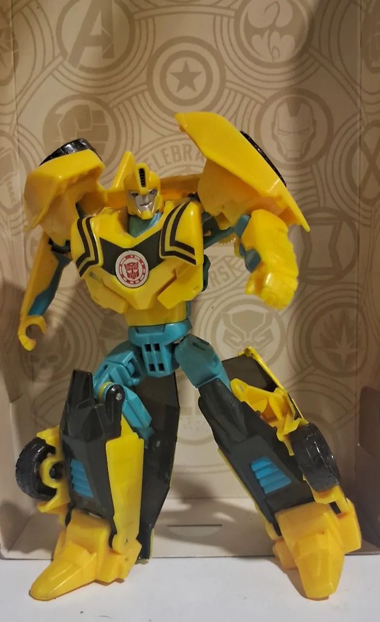 Transformers RID bumblebee night strike bem conservado. - Foto 2