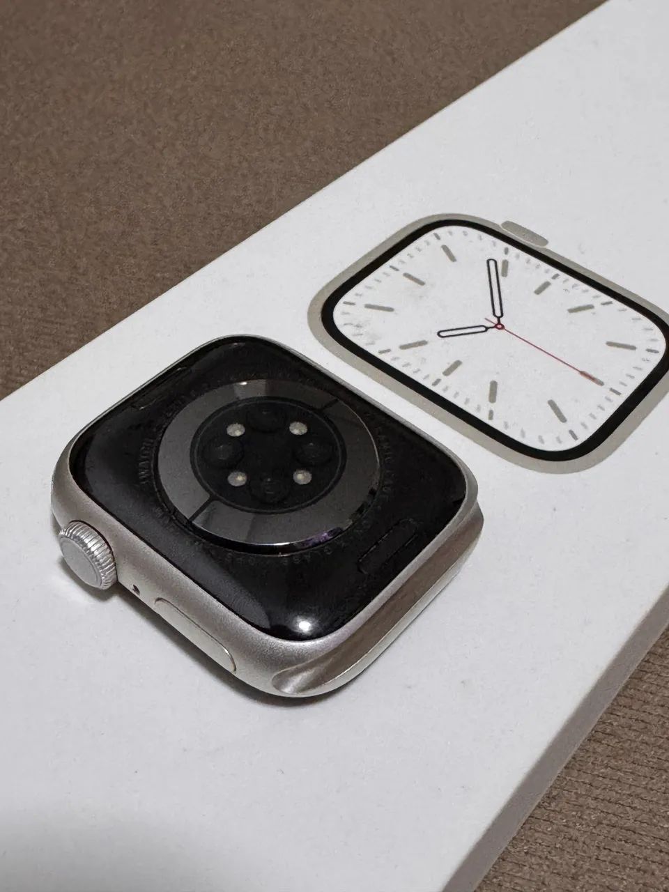 Apple Watch Séries 7 prata , 41mm Zerinho - Foto 3