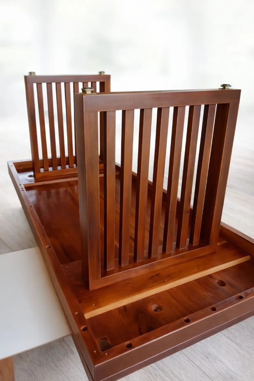 Mesa de madeira maciça  - Foto 3
