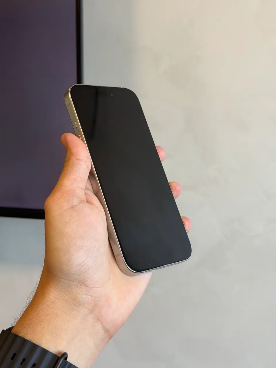 iPhone 15 Pro 256gb Branco Loja física  - Foto 4