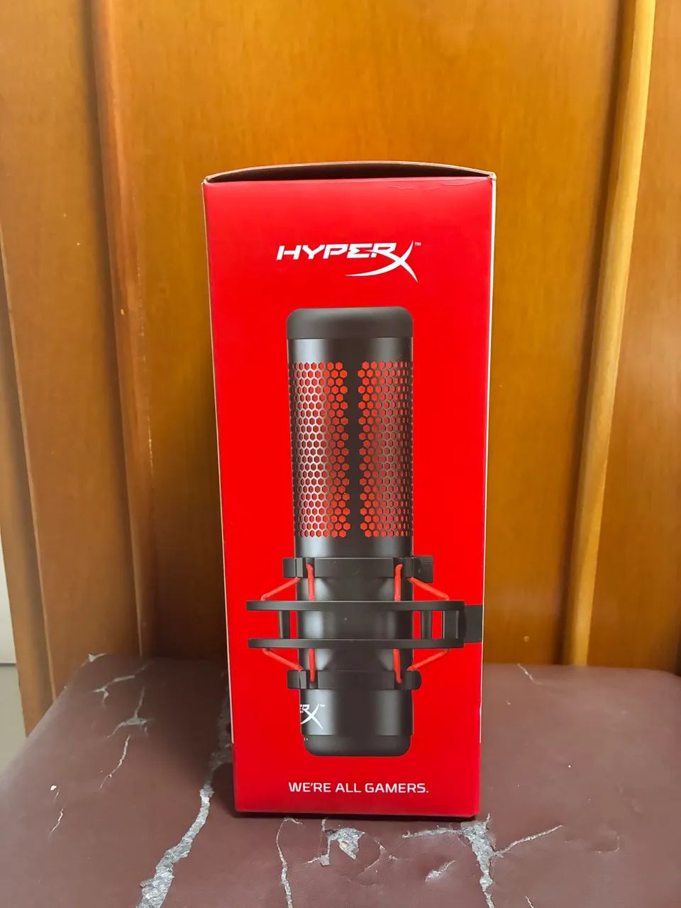 MICROFONE HYPERX QUADCAST USADO - Foto 3