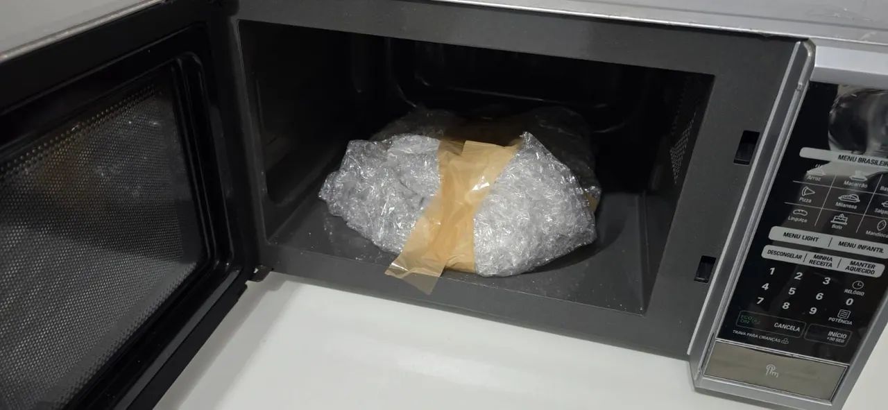Microondas LG Espelhado 30 litros prata - Foto 5