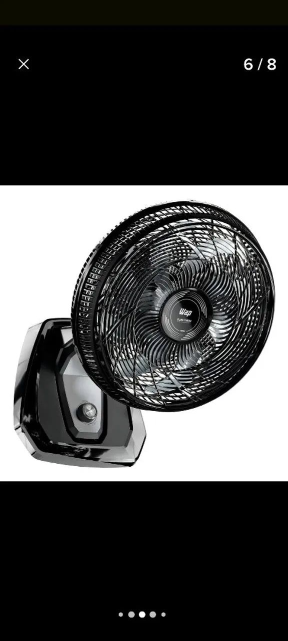 Ventilador de Parede e Mesa WAP FLOW TURBO com 8 Pás 3 Velocidades - Foto 5