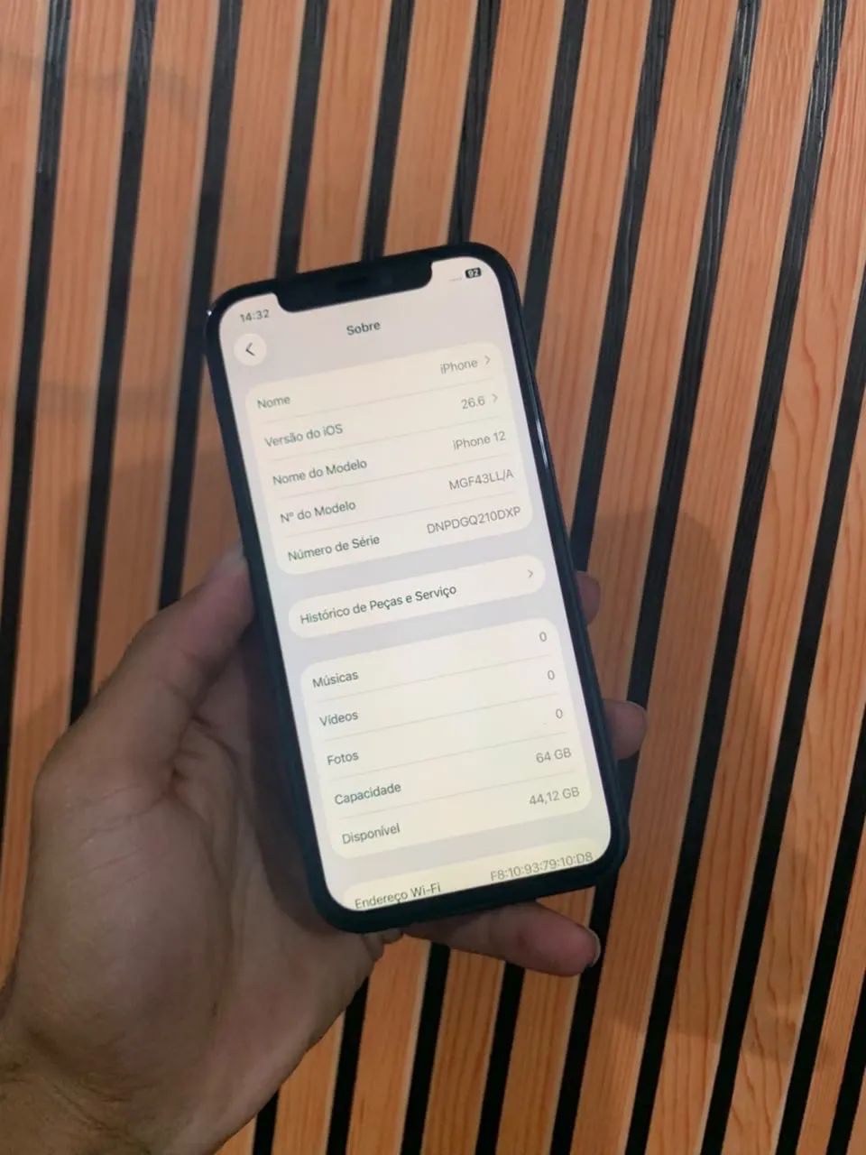 ? iPhone 12 ? 64GB  ? Bateria
