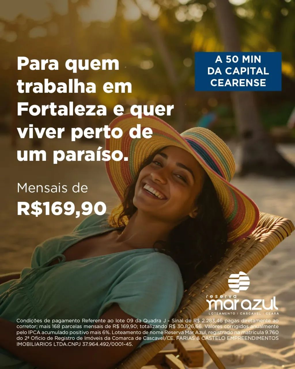 LOTEAMENTO MAR AZUL: A 5K M DE BARRA NOVA - Foto 2