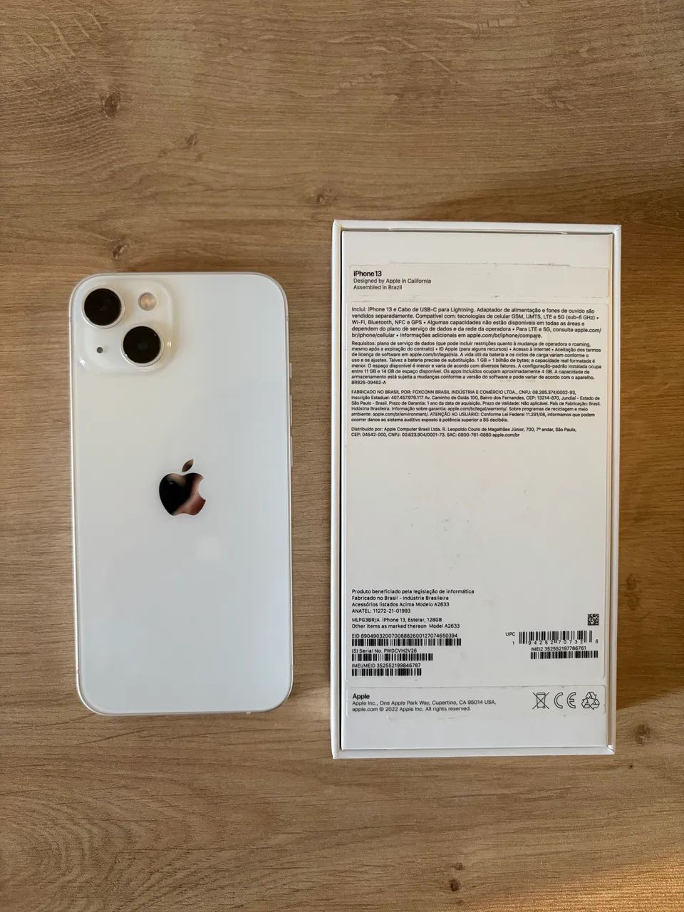 Iphone 13 - 128 GB Branco - Original com caixa completa e capinhas de brinde - Foto 3