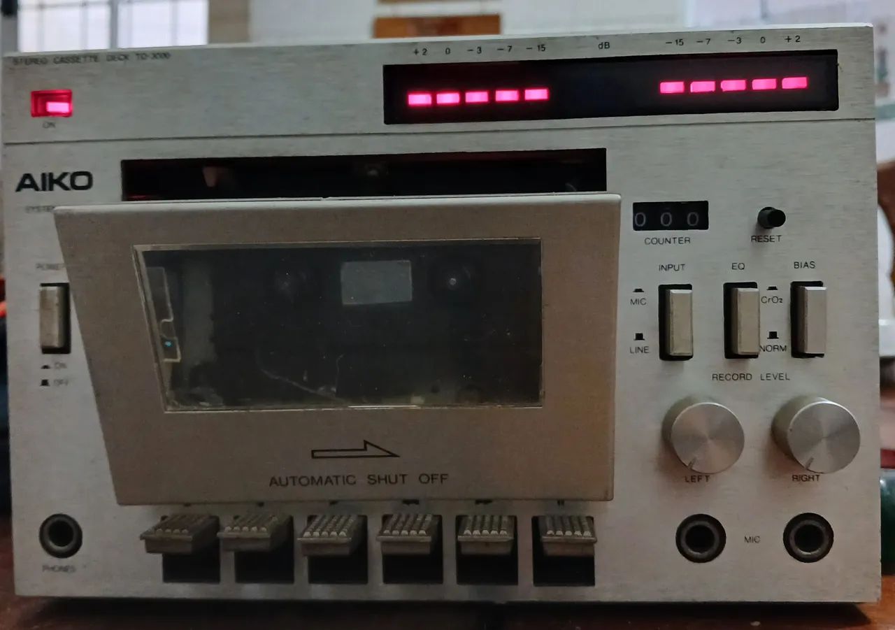 Tape Deck Aiko TD-3000 - Foto 3
