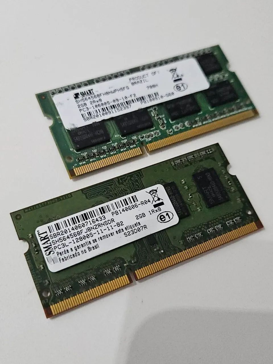 Memória RAM 4GB (2x2) DDR3 Notebook