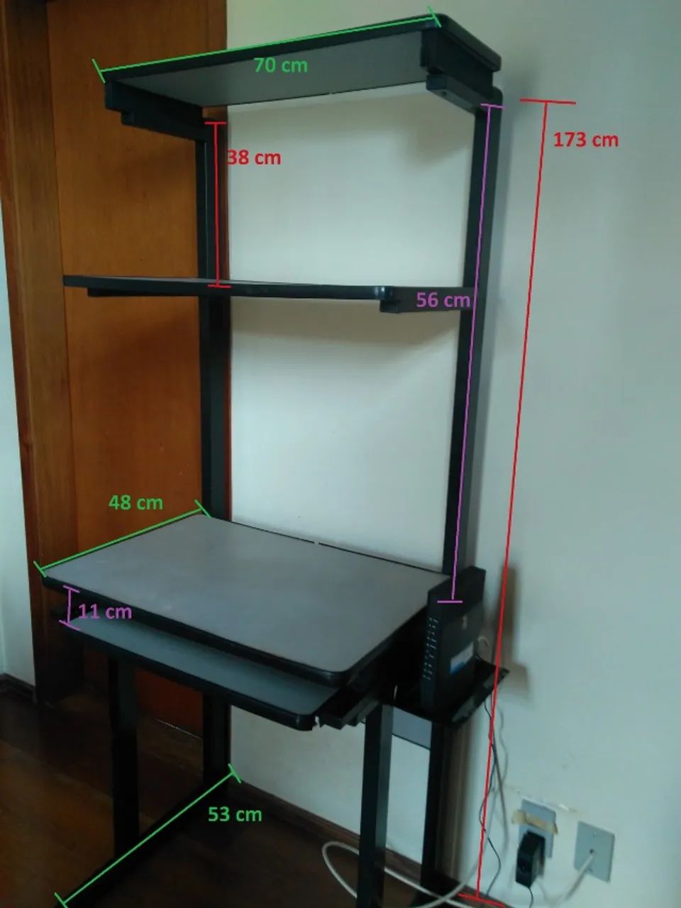 Rack para computador ou TV - Usado - Foto 4