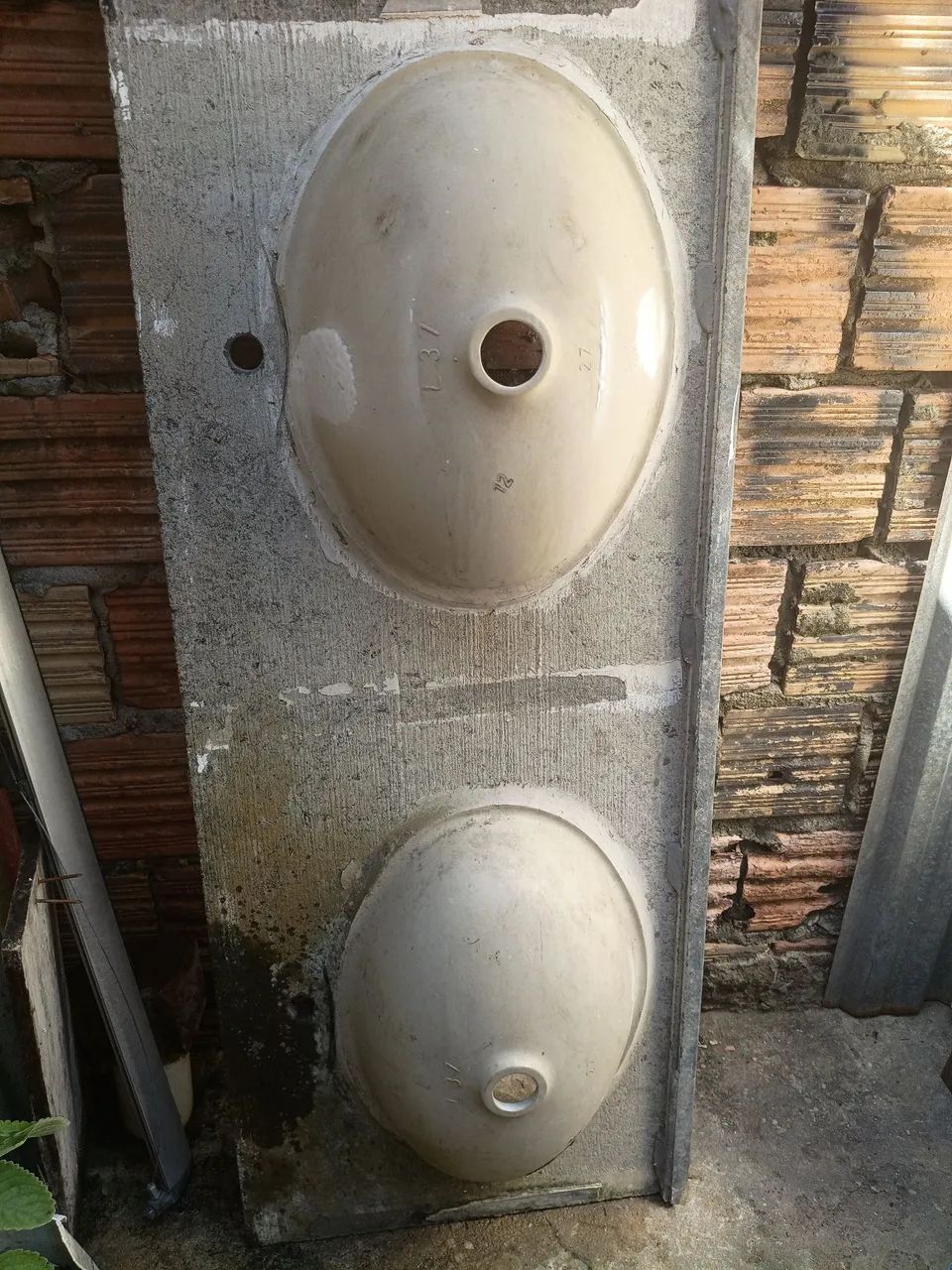 bancada de granito usada com duas cubas - Foto 2