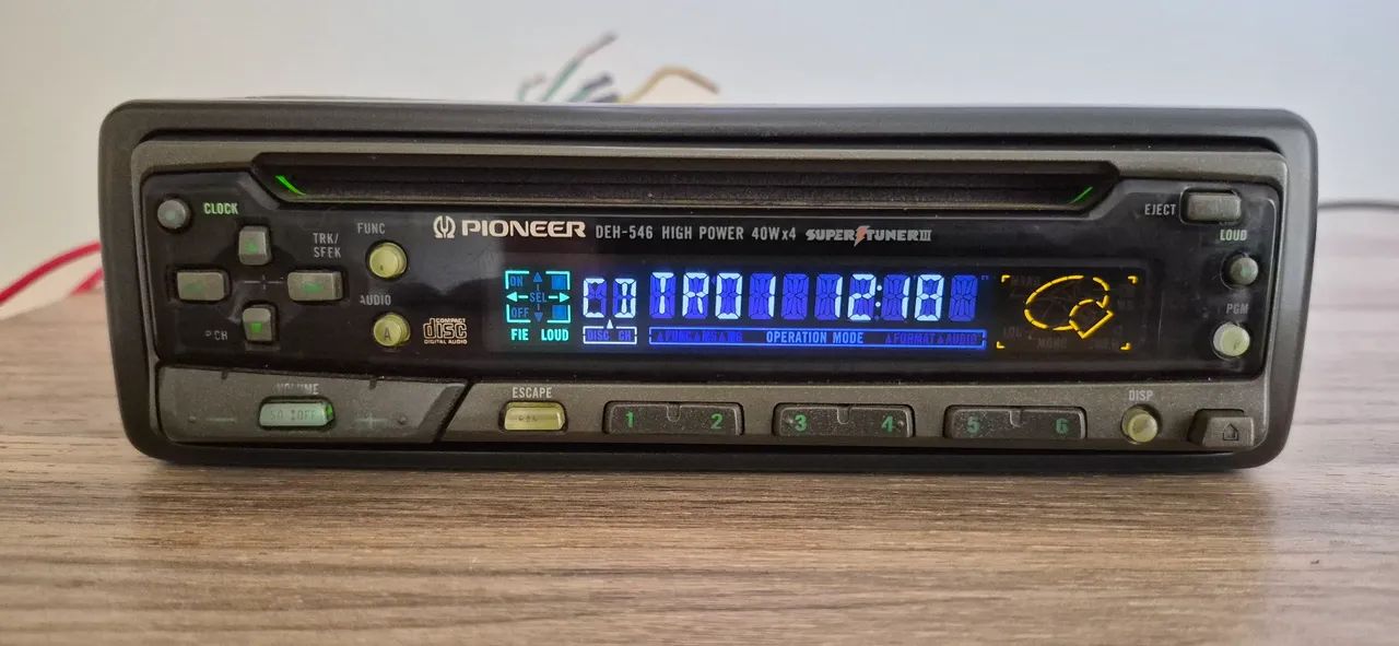 CD player Pioneer DEH 546 Bluetooth  - Foto 3