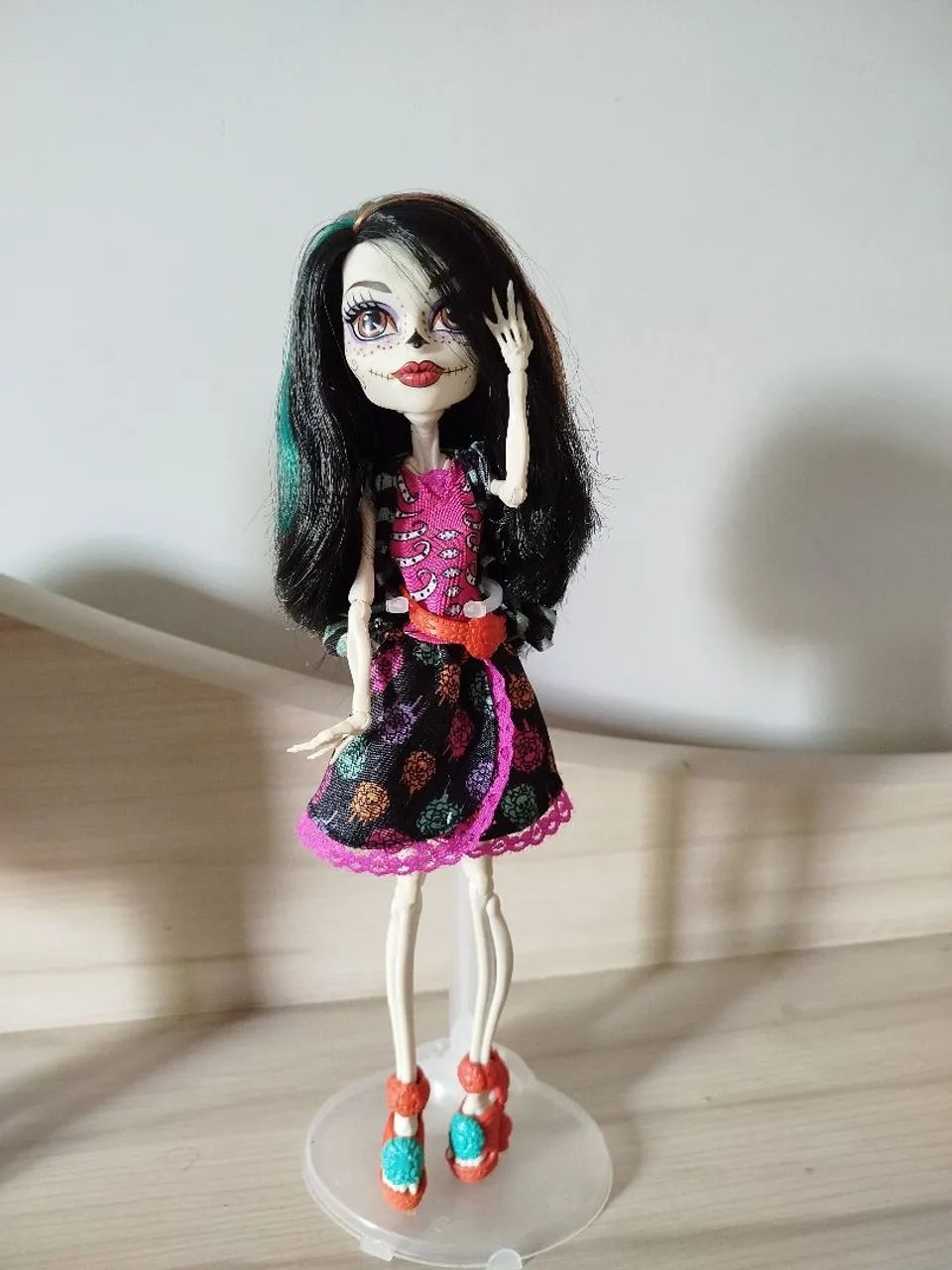 Boneca monster high, skelita 