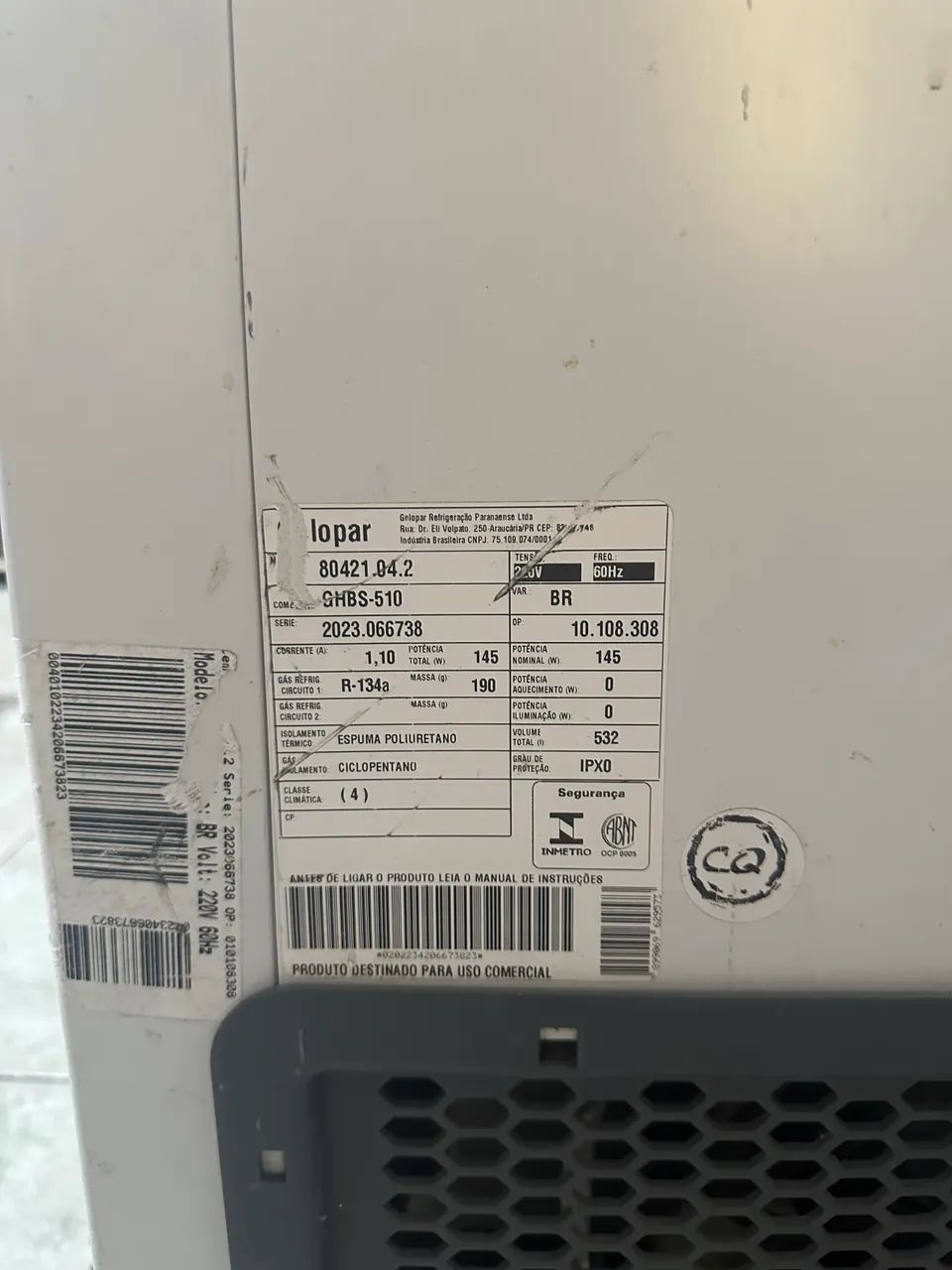 Freezer Gelopar 532L  - Foto 2