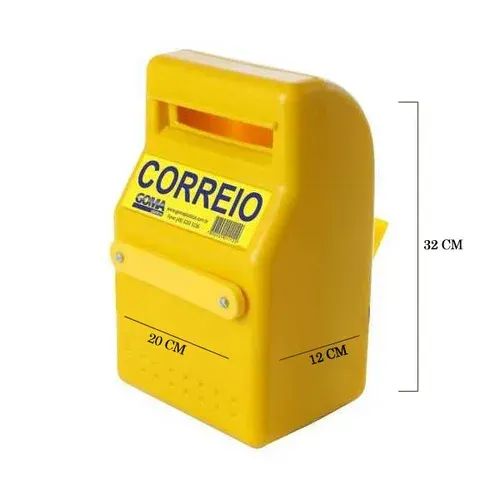 Caixa de Correio plástica para grade - Nova a pronta entrega - Foto 2