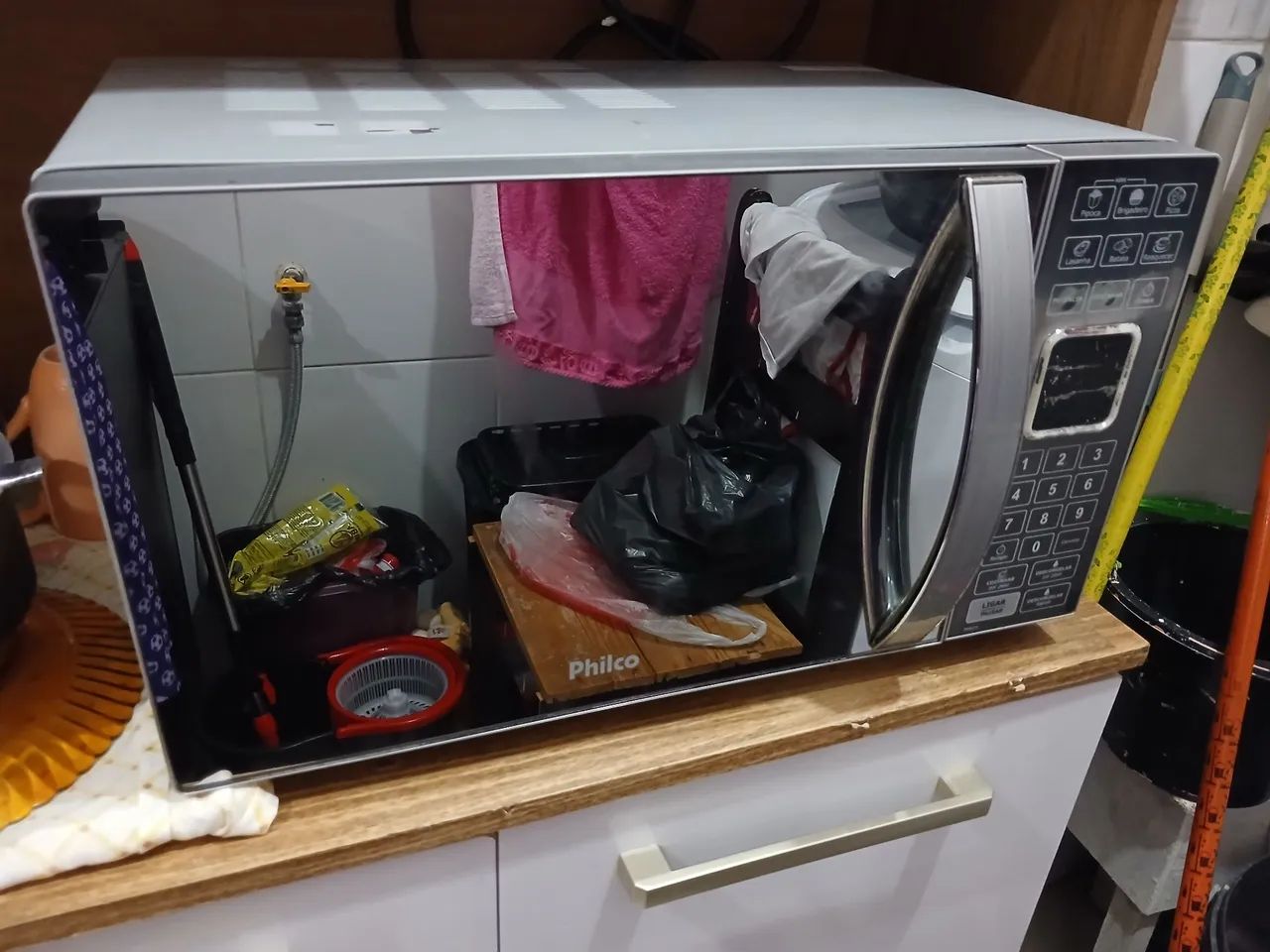 Microondas Philco - Funcionando perfeitamente - Foto 4