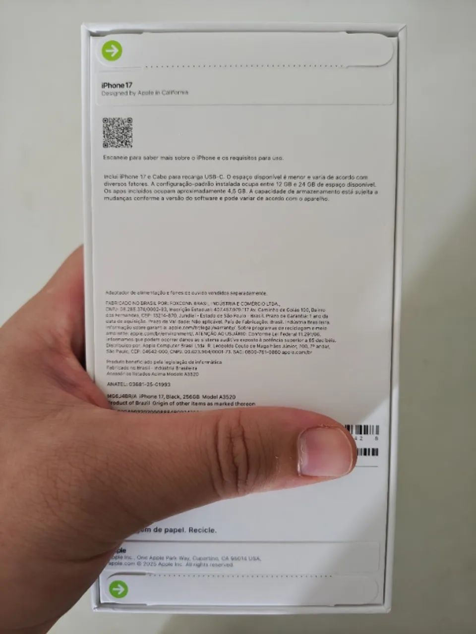 Iphone 17 256gb lacrado - Foto 2