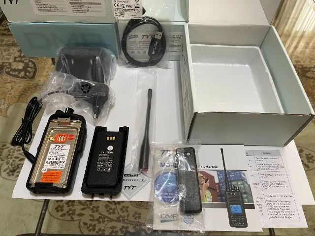 Radio DMR TYT MD-UV 390 10w Gps - Melhor Que Retevis RT3S !!  Vem Com Cabo De Programação - Foto 3