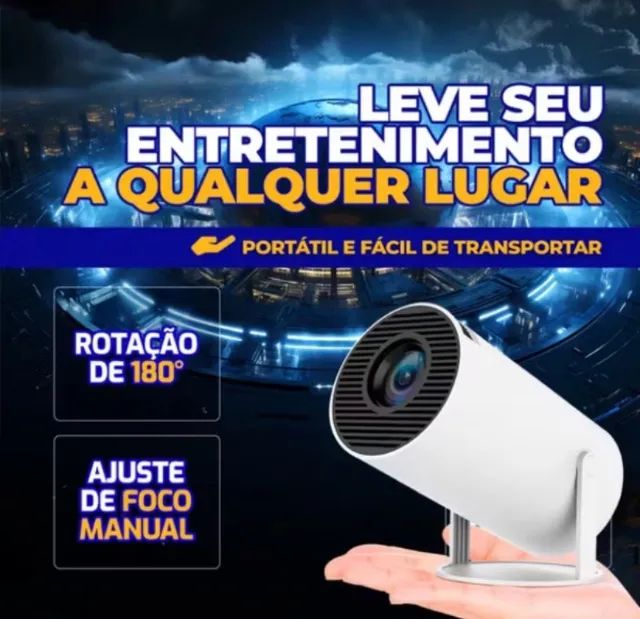 Projetor HY300 Smart 11 4K Ultra HD Bluetooth + WiFi  - Foto 3