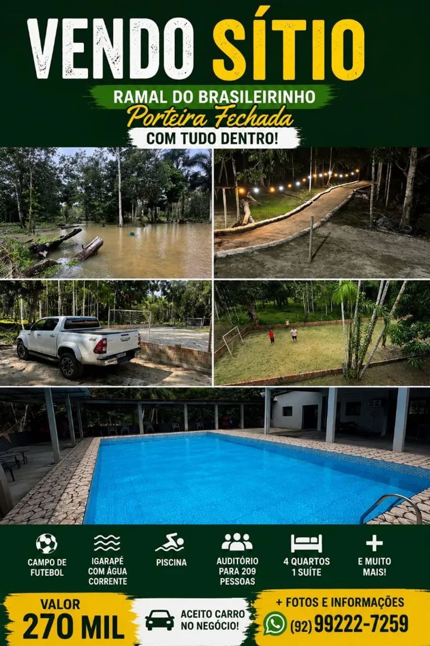Sítio  a venda aceito negociação 