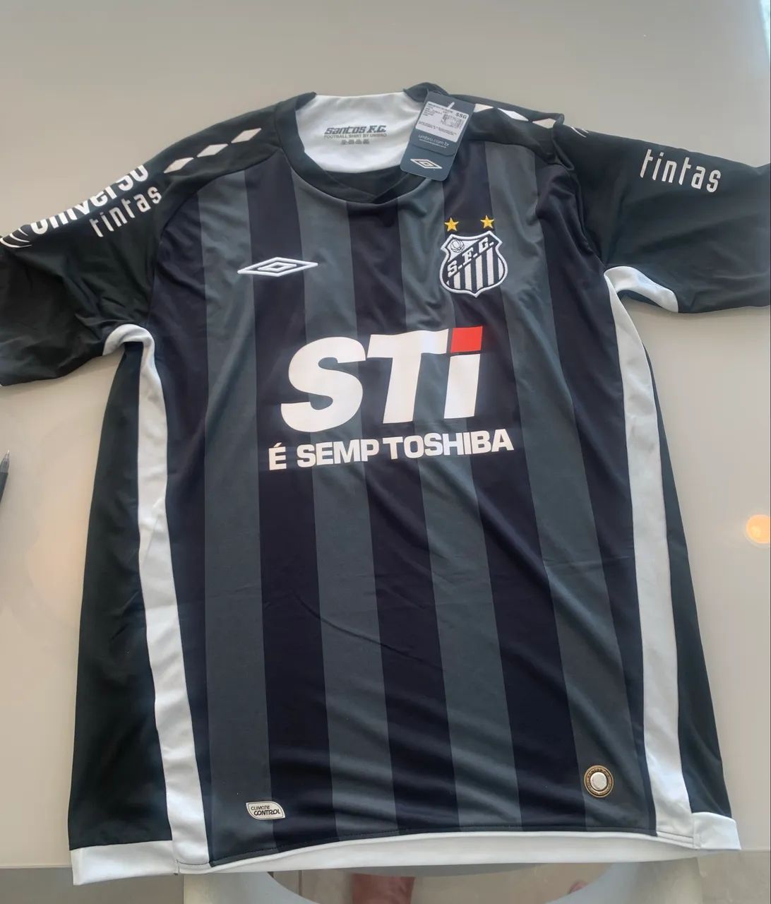 Camisa do Santos 2009 Terceira camisa Nova na Etiqueta 1