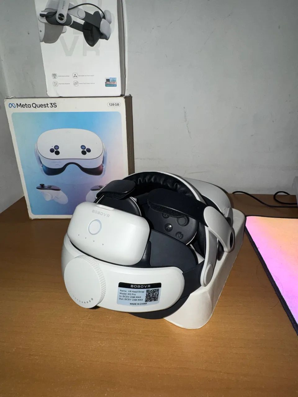 メタクエスト3s & BOBOVR M3 PRO BOBOVR M3 Pro Battery Pack Head Strap - Compatible with Meta Quest