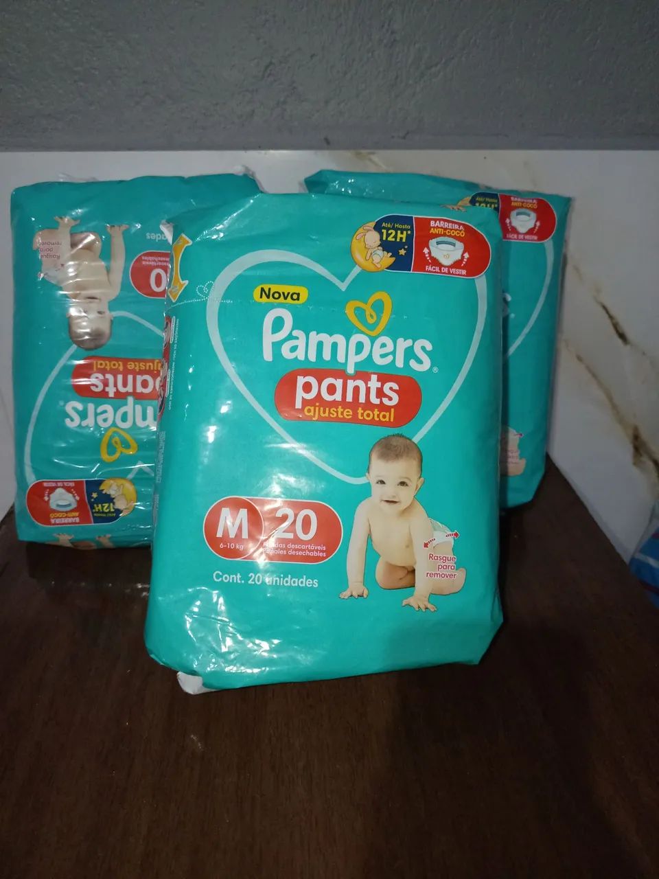 Fraldas Pampers M 
