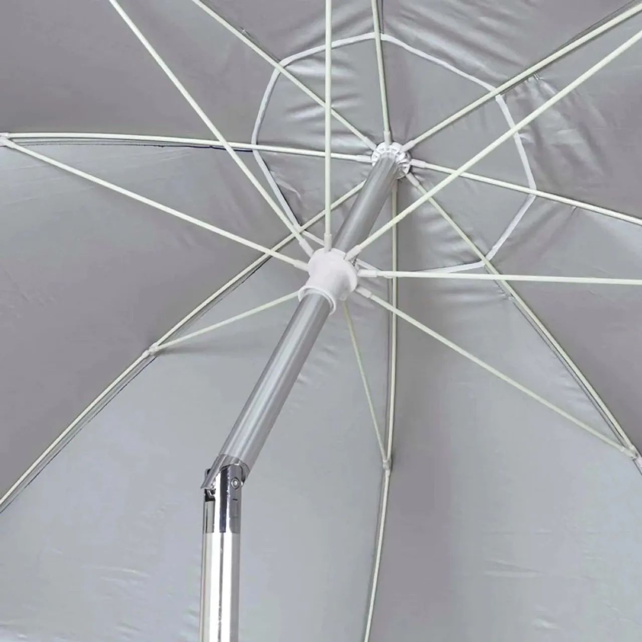 Guarda Sol Gigante Articulado Novo em Alumínio 2mt.60cm. de Cobertura  - Foto 3