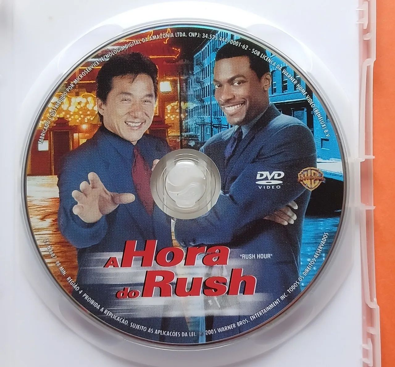 Dvd A Hora do Rush - Trilogia - Jackie Chan  - Foto 4