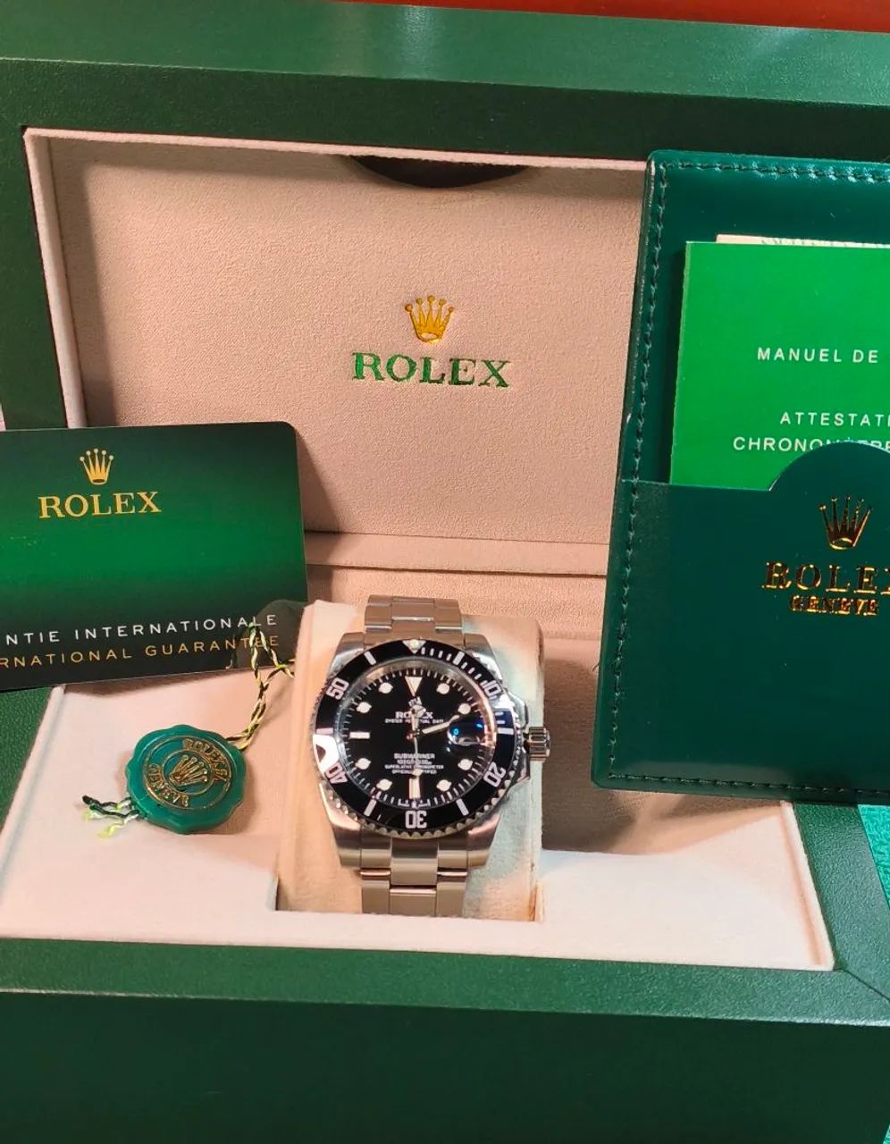 Rolex submariner 41mm varias cores