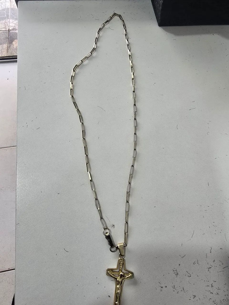 Cordão prata banhado 