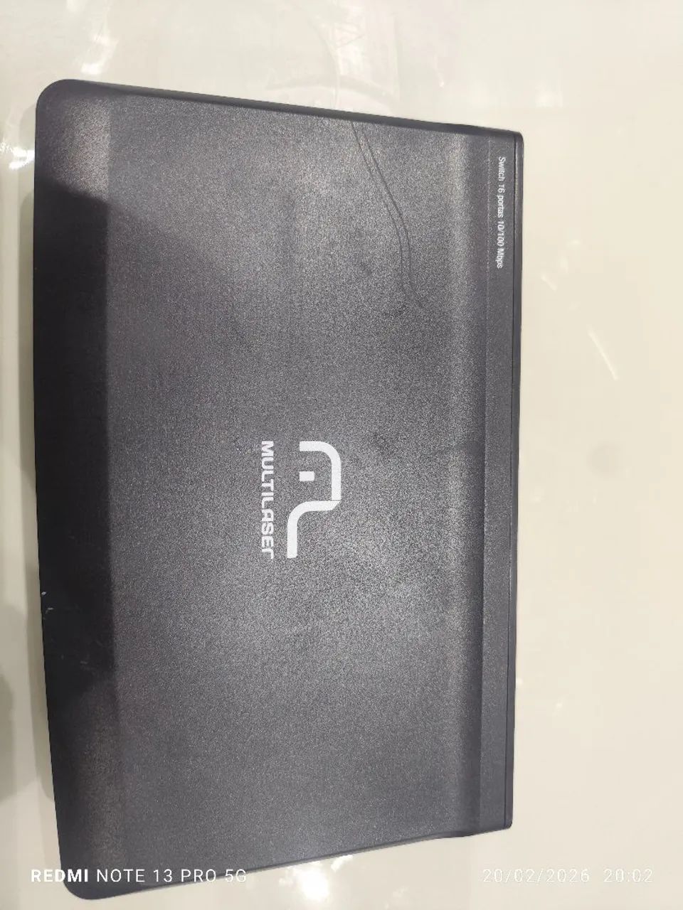 Switch Multilaser Mini 16 Portas 10/100Mbps Mdi/mdix re116 - Foto 3