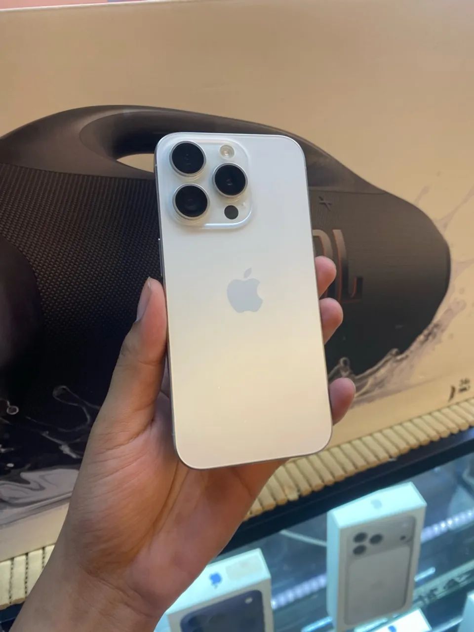 iPhone 15 Pro Branco 128gb