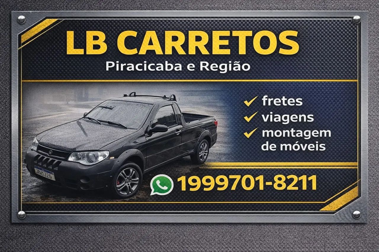 LB carretos fretes viagens Piracicaba e região 