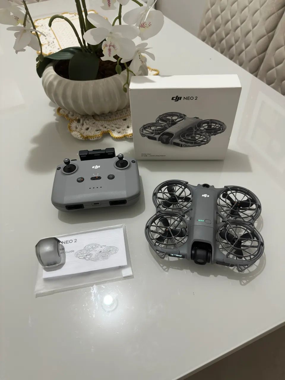 Dji neo 2 com controle usado  - Foto 5