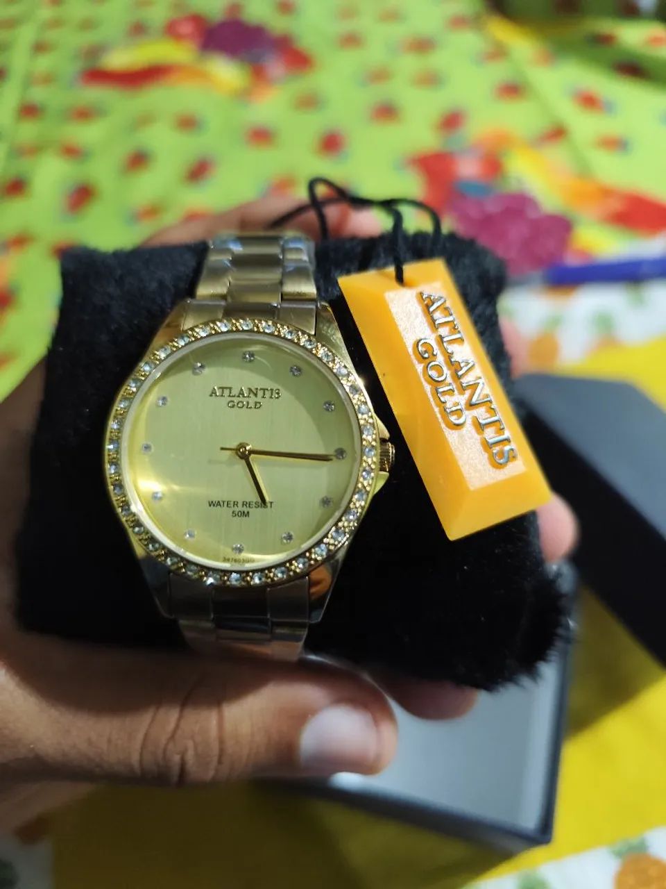 Relógio feminino Atlantis Gold - Foto 4