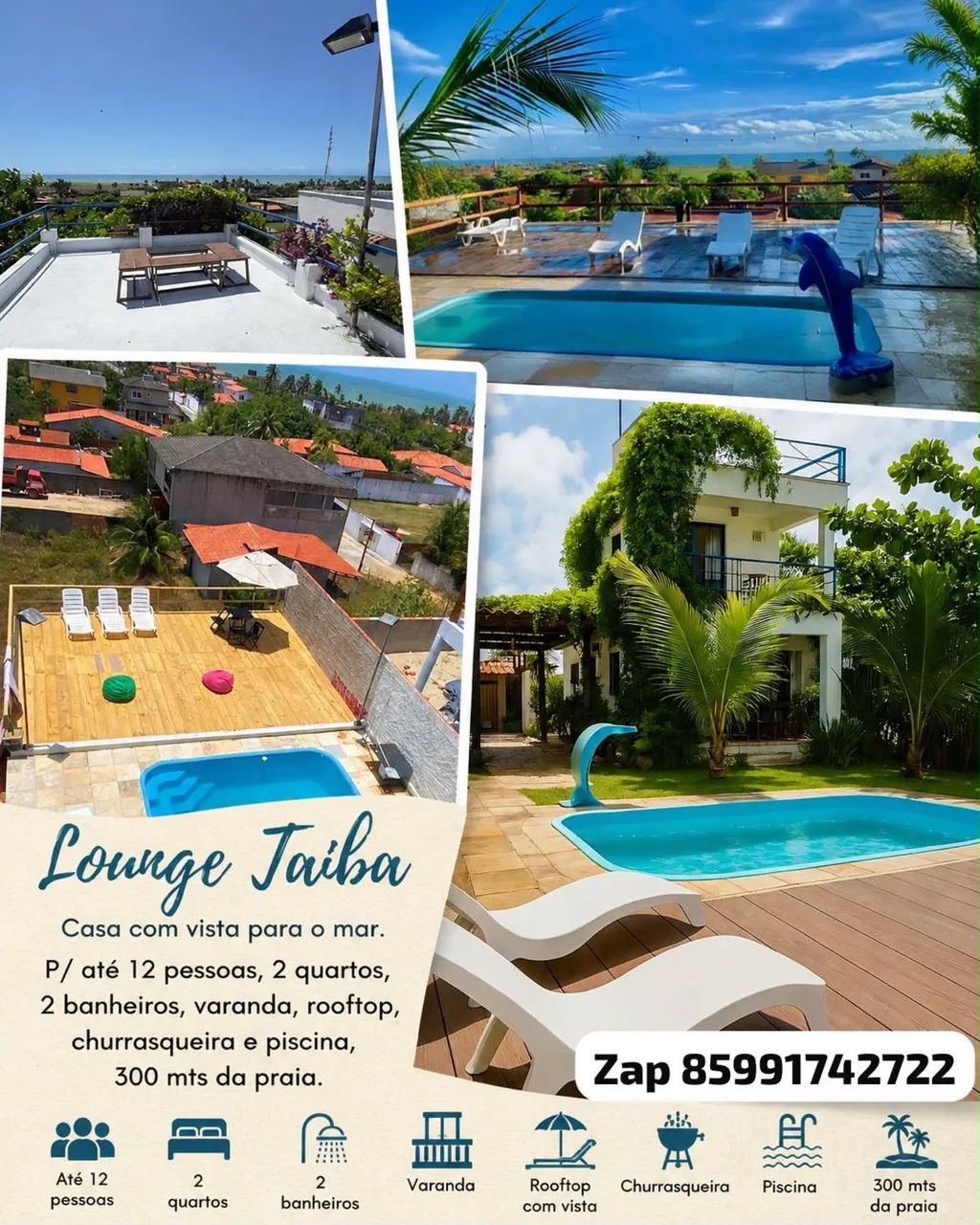 Casa de praia Taiba,fds sexta da domingo $1500 - Foto 4