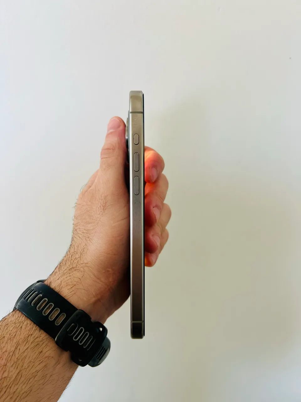 iPhone 15 Pro Max 256GB Titânio Natural - Impecável + Capa X-One - Foto 4