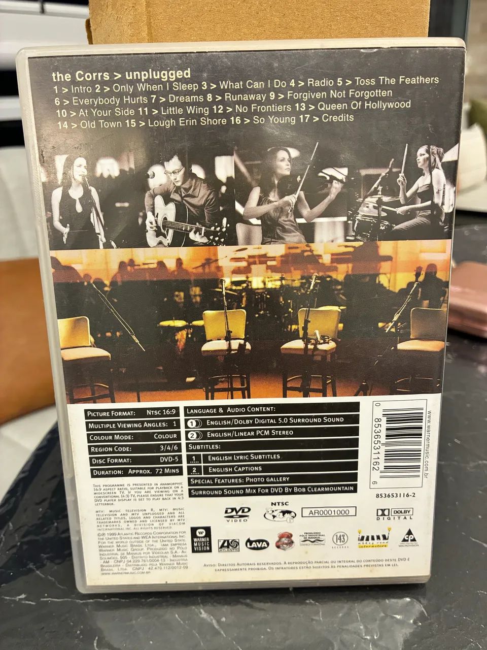 Dvd The Corrs - Unplugged (1999) - (usado) - Foto 2