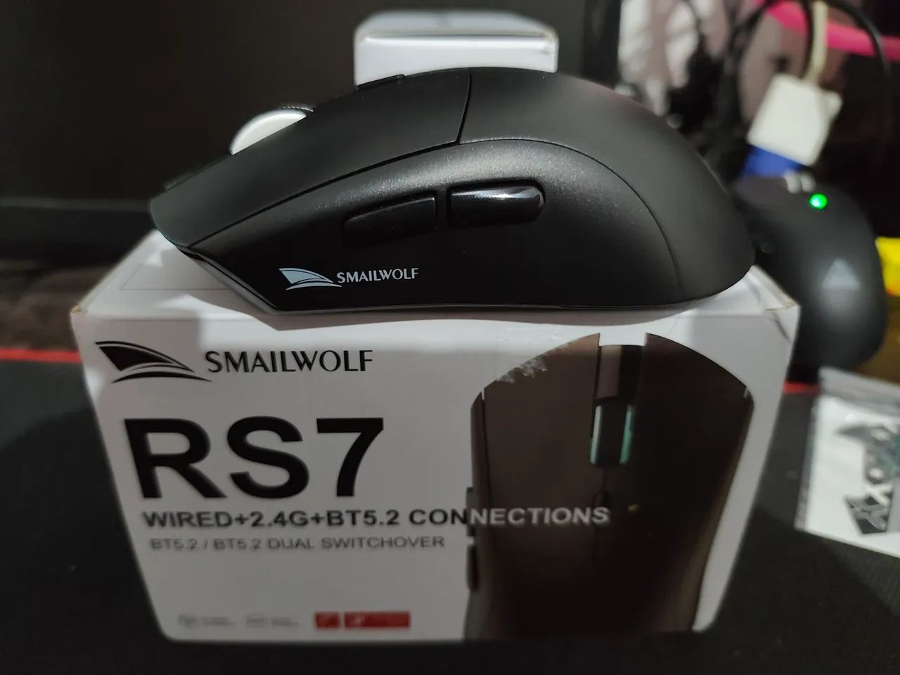 Mouse RS7 - SMAILWOLF RS7 Mouse Gamer - Foto 2
