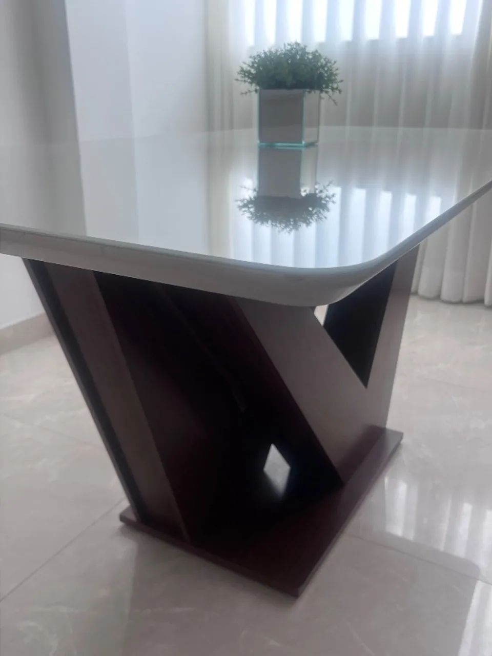 Mesa de jantar retangular 1,80x090 - Foto 3