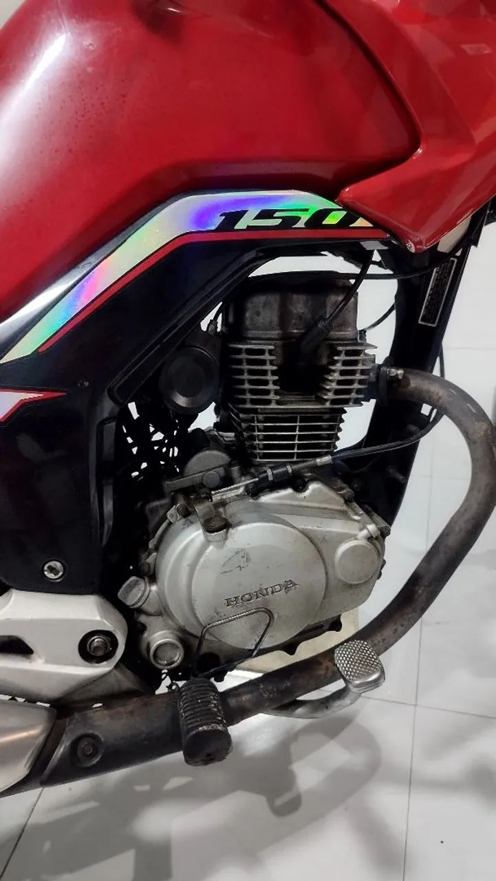 FAN 150 2015 vermelha  - Foto 5