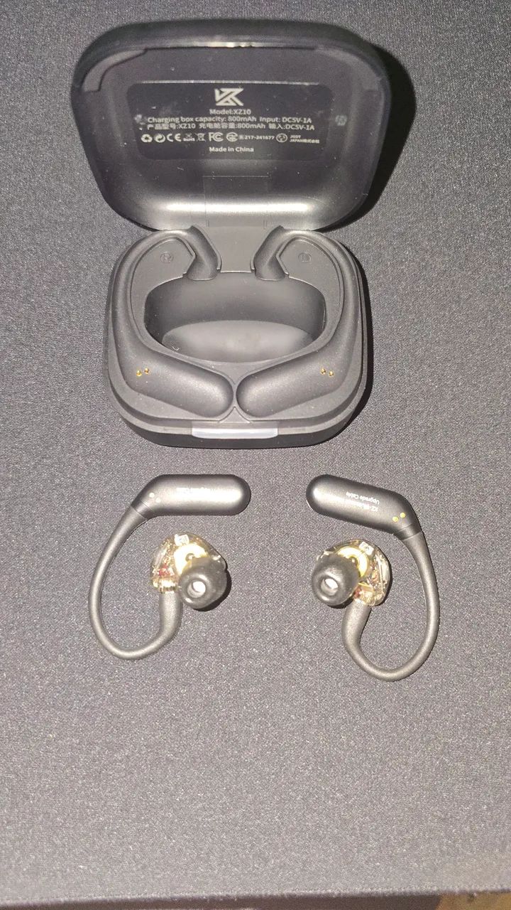 Fone Gamer Bluetooth KZ ZS10 Pro 2 + Adaptador Sem Fio AZ10 - Novo - Foto 2
