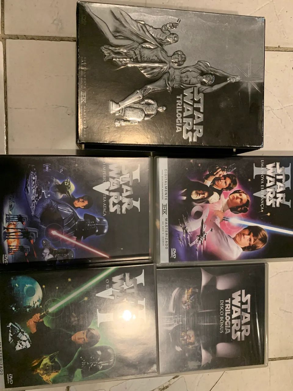 Box DVD - Star Wars: Trilogia