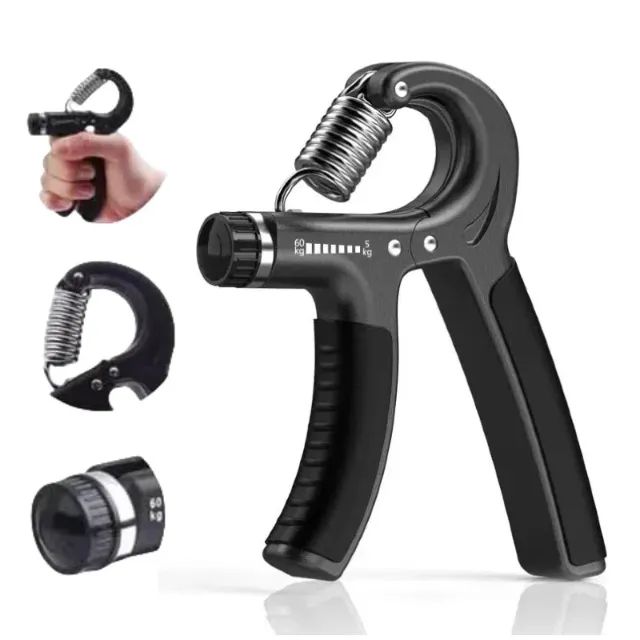Hand Grip Flexor De Punho Com Mola Ajustável Antebraço Mãos - Foto 2