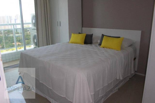 Apartamento com 2 dormitórios à venda, 54 m² por r$ 420.000 - guararapes - fortaleza/ce - Foto 9