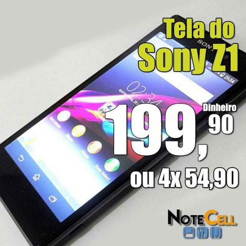 Tela do Sony Z1