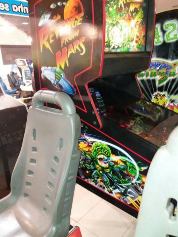Máquina Pinball Fliperama Arcade Revenge From Mars Bally - Foto 3