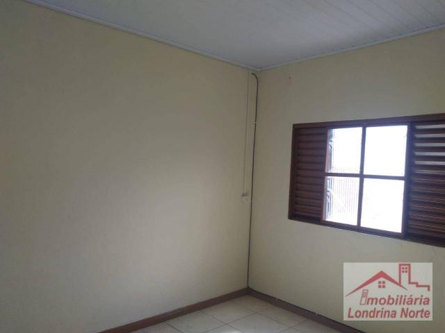 Casa com 2 dormitórios para alugar, 80 m² por R$ 900,00/mês - Conjunto Vivi Xavier - Londr - Foto 13