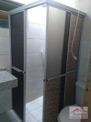 Casa com 2 dormitórios para alugar, 80 m² por R$ 900,00/mês - Conjunto Vivi Xavier - Londr - Foto 14