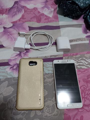 Celular J7 prime + fone bluetooth